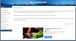 Desktop Screenshot of bayfundy.net
