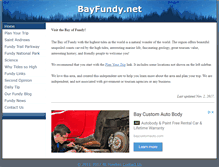 Tablet Screenshot of bayfundy.net